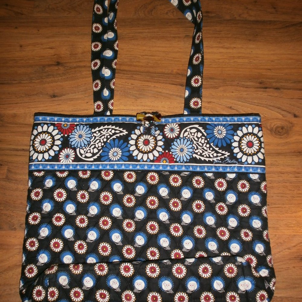 NWOT Vera Bradley Night OWL tote  Retired